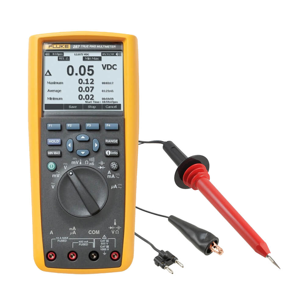 Комплект - мультиметр Fluke 287 с высоковольтным пробником Fluke 80K-40
