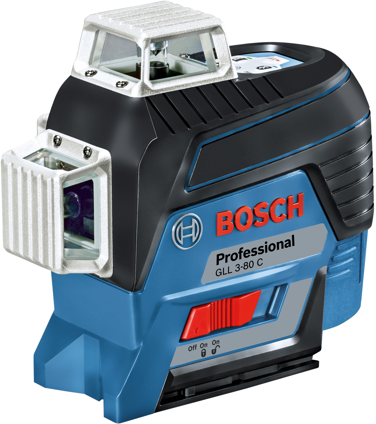 Лазерный уровень Bosch GLL 3-80 C + вкладка под L-BOXX (0.601.063.R00)

