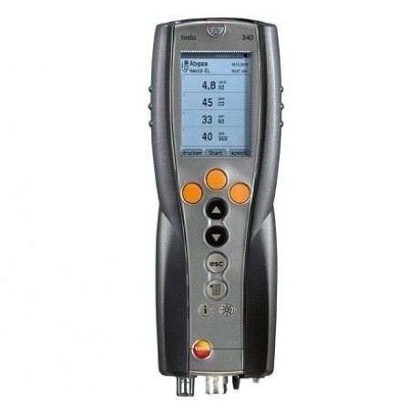 Анализатор дымовых газов Testo 340 комплект 3 (стандартный 3-х сенсорный  комплект без зонда)
