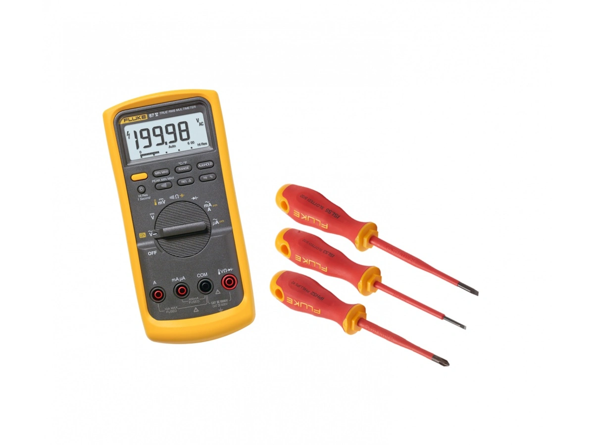 Комплект Fluke IB875L - мультиметр Fluke 87V с набором отвёрток
