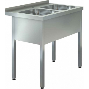 Ванна моечная Assum ВМЦ-П3-2/400 (950х600х850)
