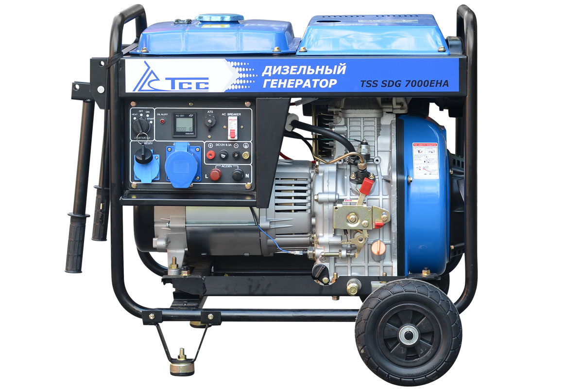 Дизель генератор TSS SDG 7000EHA с АВР

