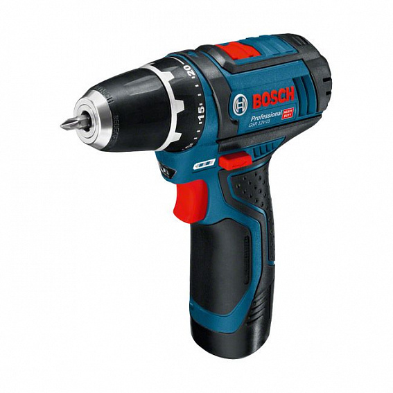 Аккумуляторная дрель-шуруповёрт Bosch GSR 12V-15 (0.601.868.122)
