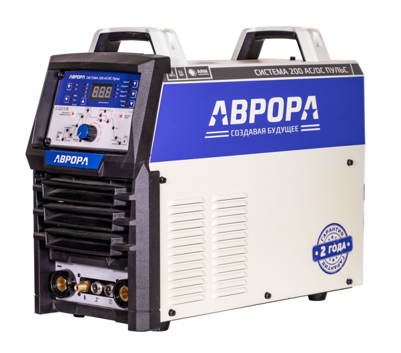 Аппарат аргонодуговой сварки АВРОРА Система 200 AC/DC ПУЛЬС
