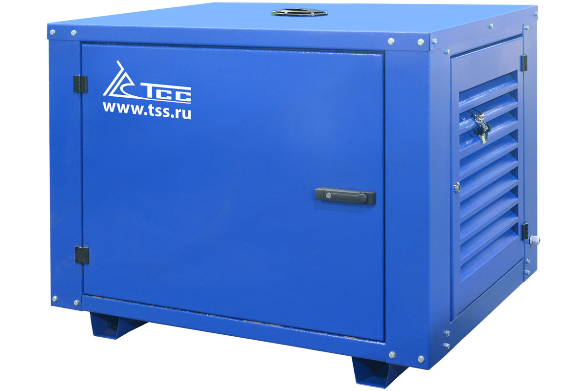 Дизель генератор TSS SDG 8000EHA в кожухе МК-2.1
