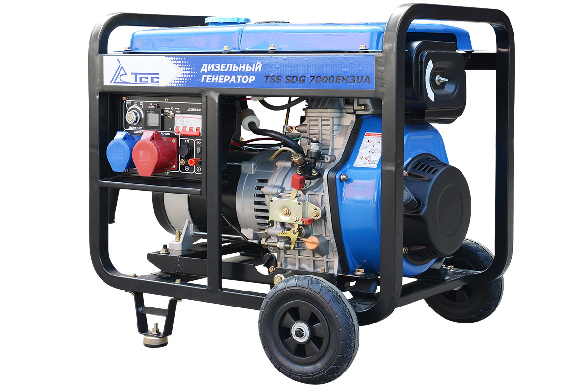 Дизельный генератор TSS SDG 7000EH3UA
