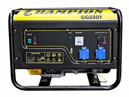 Бензогенератор CHAMPION GG3301
