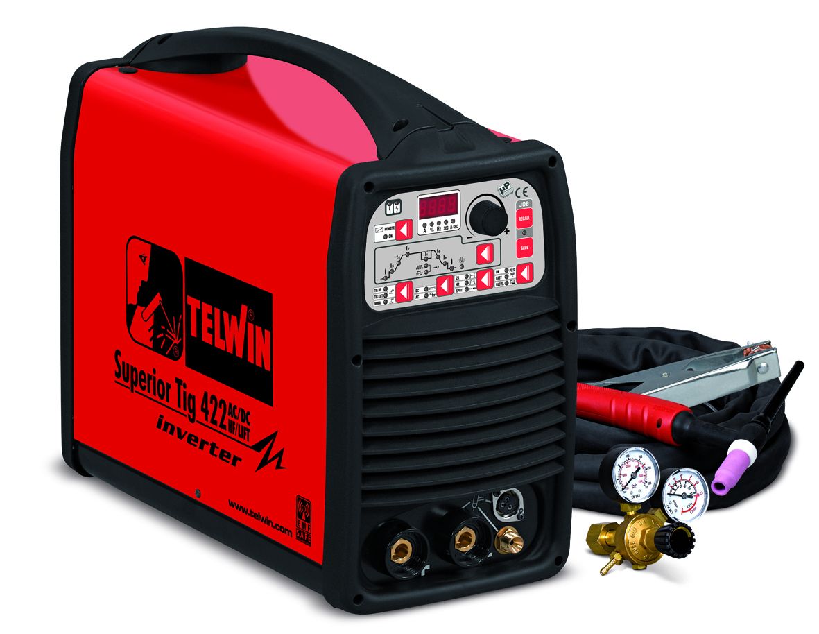 Инвертор Telwin SUPERIOR TIG 422 AC/DC HF/Lift
