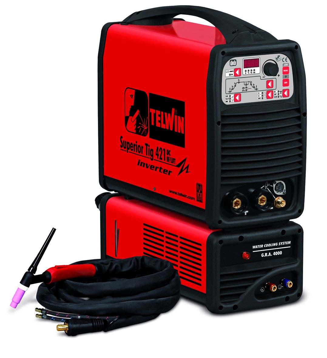 Инвертор Telwin SUPERIOR TIG 421 DC HF/Lift Aqua

